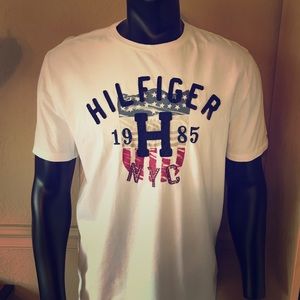 Tommy Hilfiger T-shirt sewn letters Men’s Large